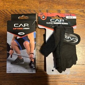 CAP Lifting straps & Classic training gloves.